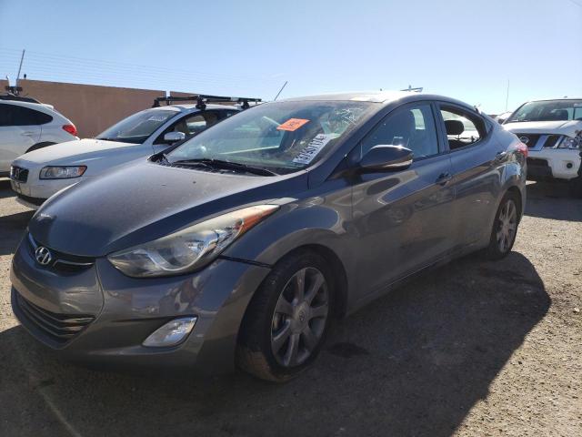 5NPDH4AE8DH218871 - 2013 HYUNDAI ELANTRA GLS GRAY photo 1