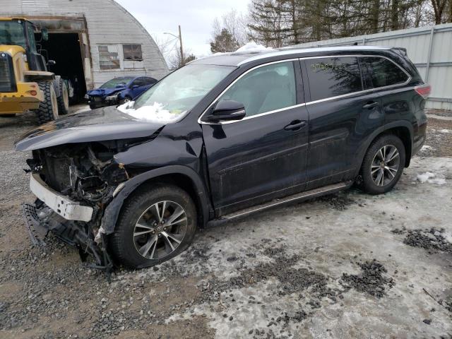 5TDJKRFH6GS503832 - 2016 TOYOTA HIGHLANDER XLE 黑色 照片 1