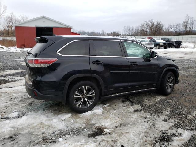 5TDJKRFH6GS503832 - 2016 TOYOTA HIGHLANDER XLE 黑色 照片 3