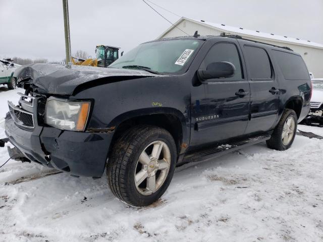 1GNSKJE34BR205788 - 2011 CHEVROLET SUBURBAN K1500 LT BLACK photo 1