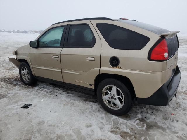 3G7DB03E55S536122 - 2005 PONTIAC AZTEK TAN photo 2