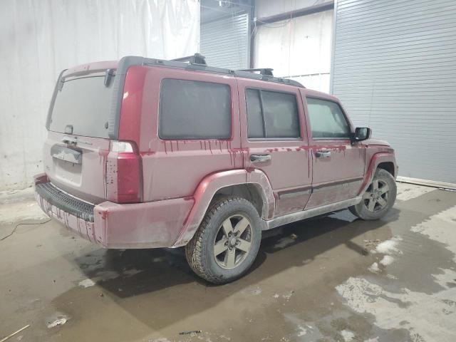 1J8HG48K76C352584 - 2006 JEEP COMMANDER MAROON photo 3