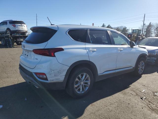 5NMS2CADXKH114032 - 2019 HYUNDAI SANTA FE SE WHITE photo 3