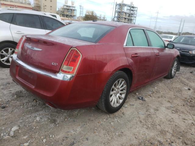 2C3CCAAG4EH165059 - 2014 CHRYSLER 300 BURGUNDY photo 3