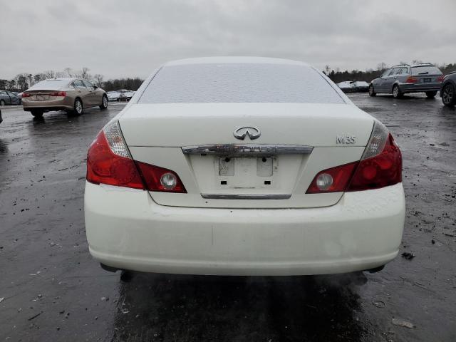 JNKAY01E06M115608 - 2006 INFINITI M35 BASE WHITE photo 6