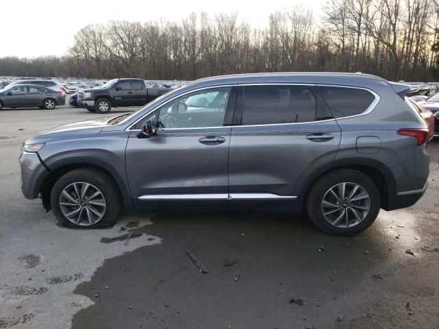 5NMS33AD8KH070416 - 2019 HYUNDAI SANTA FE SEL GRAY photo 2