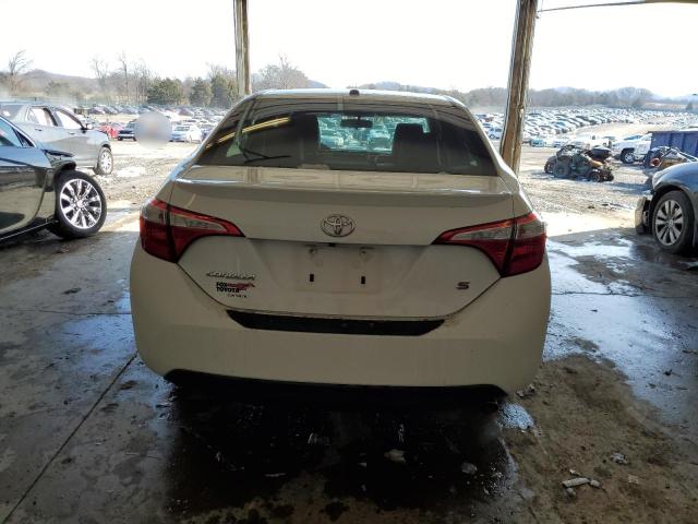 2T1BURHE9EC103206 - 2014 TOYOTA COROLLA L WHITE photo 6