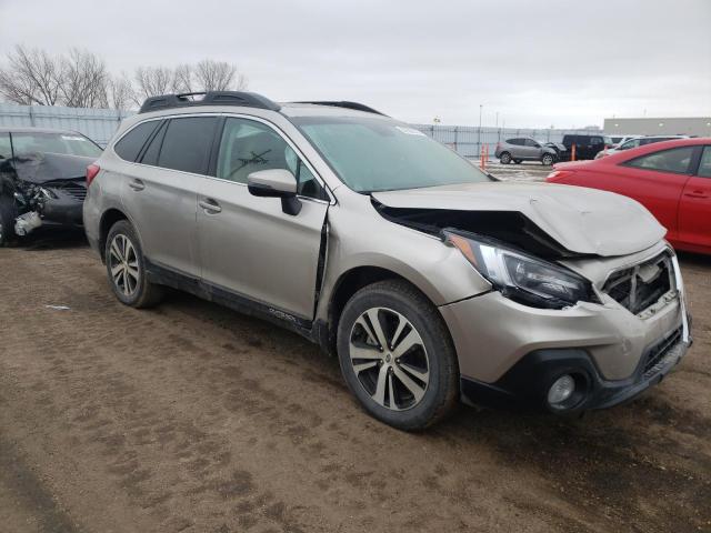 4S4BSANC1K3248105 - 2019 SUBARU OUTBACK 2.5I LIMITED SILVER photo 4