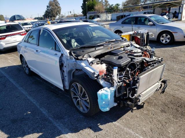 3LN6L5LU7KR622073 - 2019 LINCOLN MKZ RESERVE I WHITE photo 4