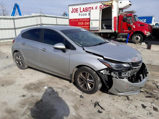 3G1BE6SM6HS582440 - 2017 CHEVROLET CRUZE LT SILVER photo 4