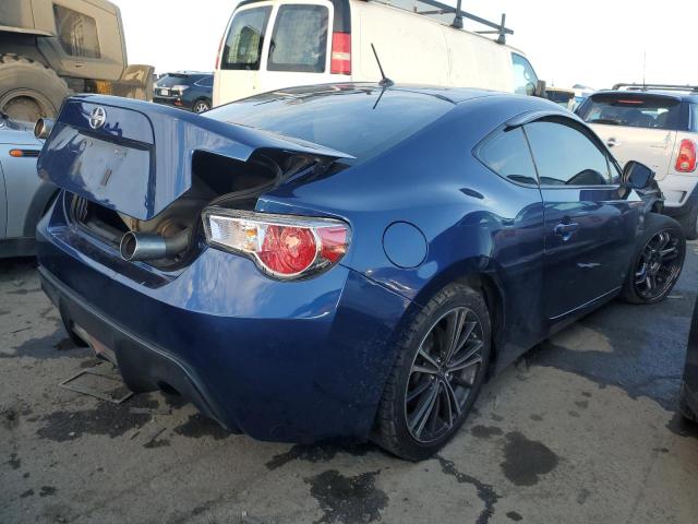 JF1ZNAA16D1707728 - 2013 TOYOTA SCION FR-S BLUE photo 3