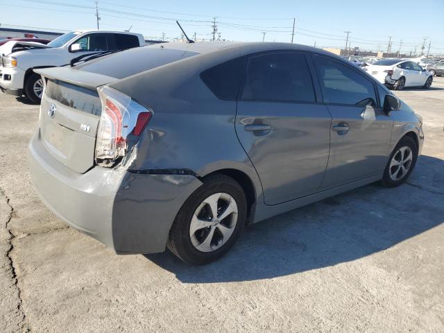 JTDKN3DU5D5591248 - 2013 TOYOTA PRIUS GRAY photo 3