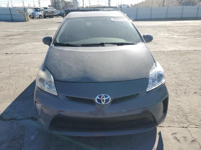 JTDKN3DU5D5591248 - 2013 TOYOTA PRIUS GRAY photo 5