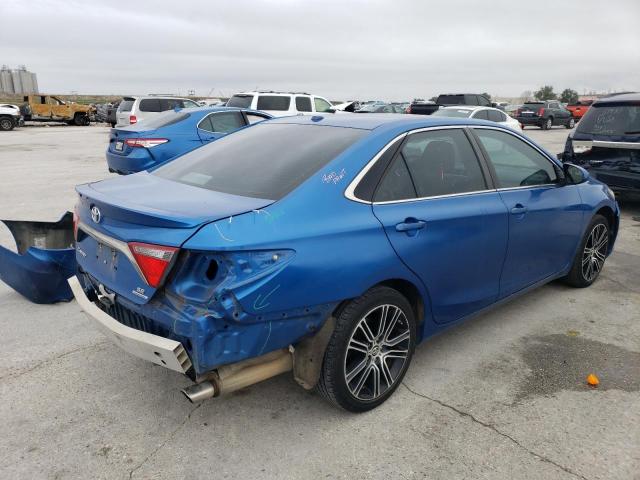 4T1BF1FK7GU564524 - 2016 TOYOTA CAMRY LE BLUE photo 3