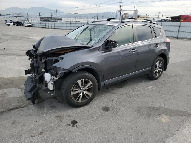 JTMWFREV7JD116503 - 2018 TOYOTA RAV4 ADVENTURE GRAY photo 1