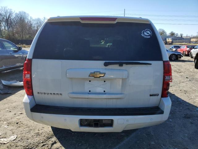 1GNFK16347J232723 - 2007 CHEVROLET SUBURBAN K1500 WHITE photo 6