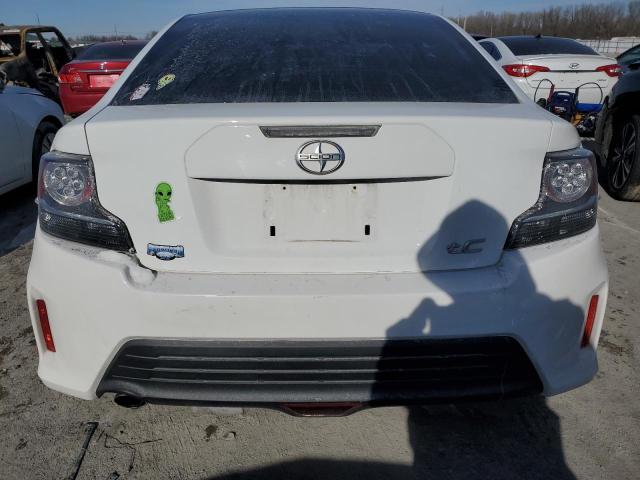 JTKJF5C77E3088360 - 2014 TOYOTA SCION TC WHITE photo 6