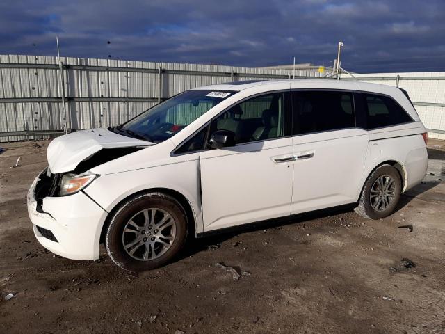 5FNRL5H62DB090277 - 2013 HONDA ODYSSEY EXL WHITE photo 1