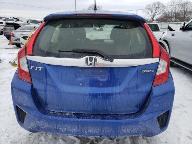 JHMGK5H79GX023574 - 2016 HONDA FIT EX BLUE photo 6