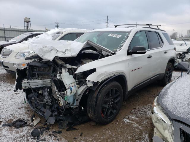 1GNEVKKW1KJ217565 - 2019 CHEVROLET TRAVERSE PREMIER WHITE photo 1