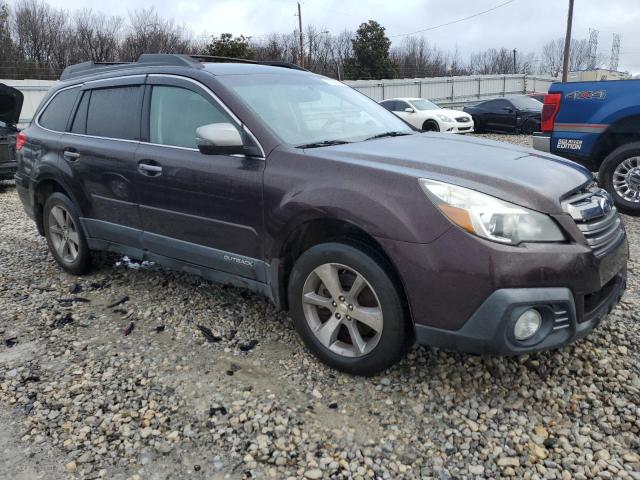 4S4BRDSC0D2236683 - 2013 SUBARU OUTBACK 3.6R LIMITED BURGUNDY photo 4