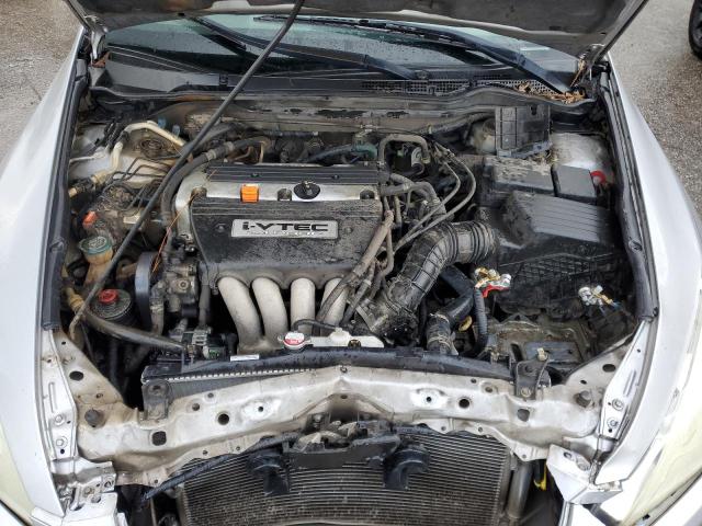 1HGCM56694A066042 - 2004 HONDA ACCORD EX SILVER photo 11