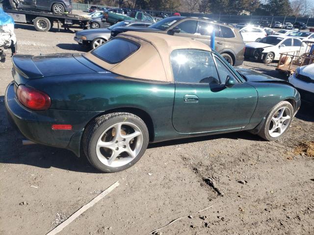 JM1NB353420225402 - 2002 MAZDA MX-5 MIATA BASE GREEN photo 3