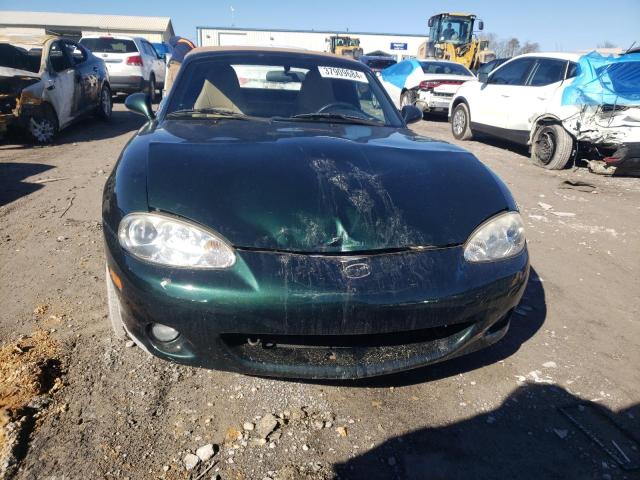 JM1NB353420225402 - 2002 MAZDA MX-5 MIATA BASE GREEN photo 5