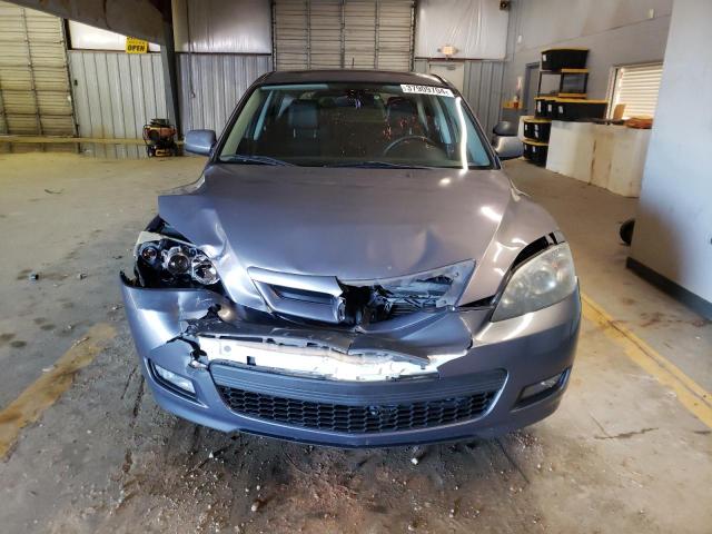 JM1BK343981828210 - 2008 MAZDA 3 HATCHBACK GRAY photo 5