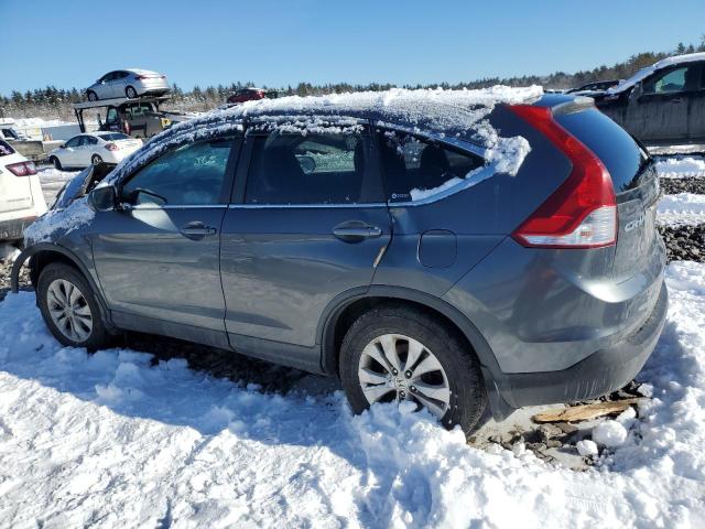 2HKRM4H51CH607356 - 2012 HONDA CR-V EX GRAY photo 2