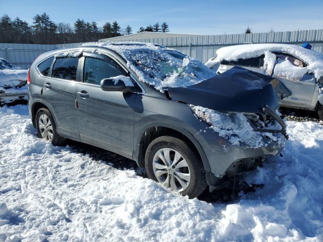 2HKRM4H51CH607356 - 2012 HONDA CR-V EX GRAY photo 4