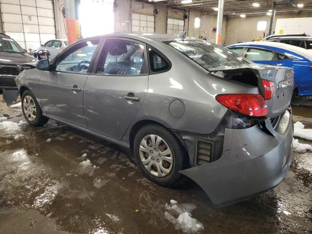 KMHDU4AD0AU164983 - 2010 HYUNDAI ELANTRA BLUE GRAY photo 2