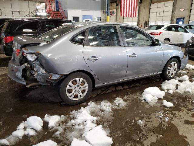 KMHDU4AD0AU164983 - 2010 HYUNDAI ELANTRA BLUE GRAY photo 3