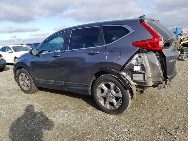 7FARW1H56JE050338 - 2018 HONDA CR-V EX GRAY photo 2