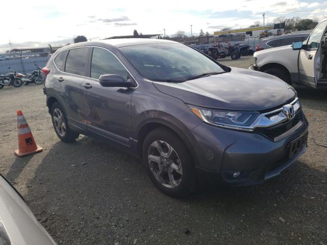 7FARW1H56JE050338 - 2018 HONDA CR-V EX GRAY photo 4