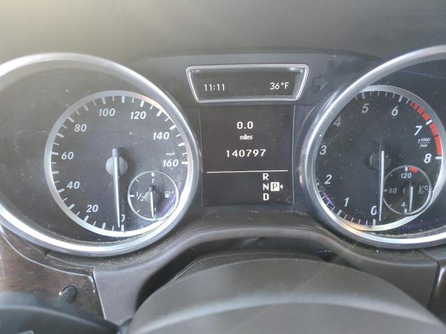 4JGDA5HB1CA019720 - 2012 MERCEDES-BENZ ML 350 4MATIC BLUE photo 9