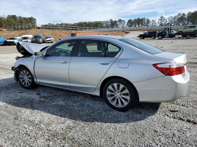 1HGCR2F8XDA095194 - 2013 HONDA ACCORD EXL SILVER photo 2