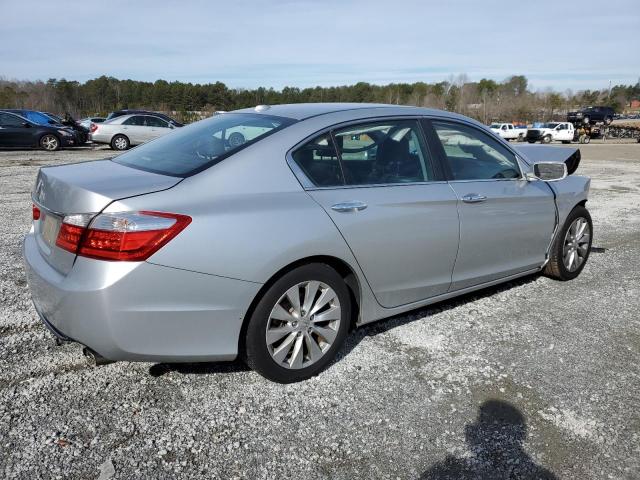 1HGCR2F8XDA095194 - 2013 HONDA ACCORD EXL SILVER photo 3