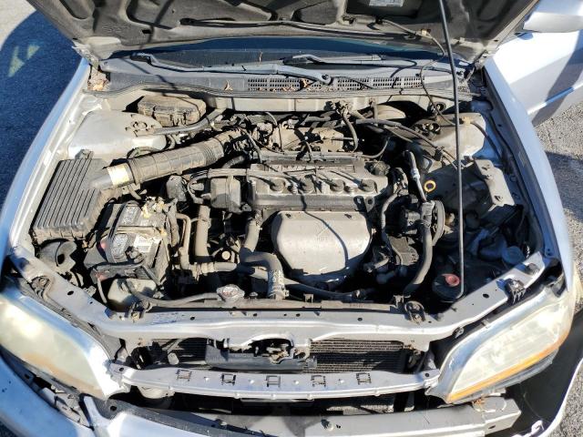 JHMCG66832C020428 - 2002 HONDA ACCORD EX SILVER photo 11