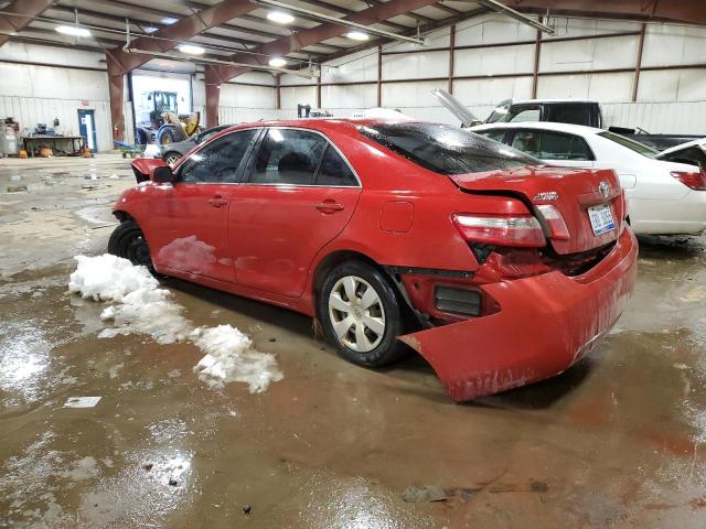 4T1BE46K07U115884 - 2007 TOYOTA CAMRY CE RED photo 2