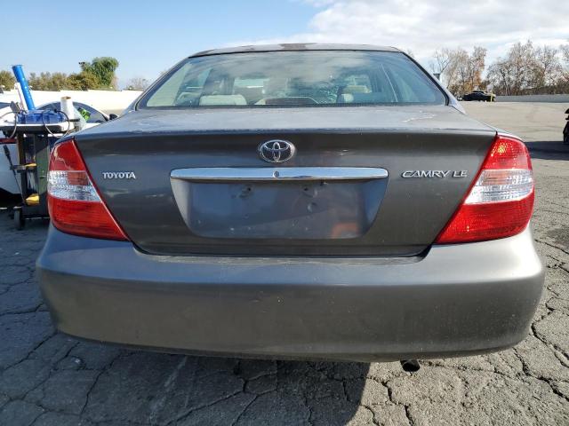 4T1BE32K63U695085 - 2003 TOYOTA CAMRY LE GRAY photo 6