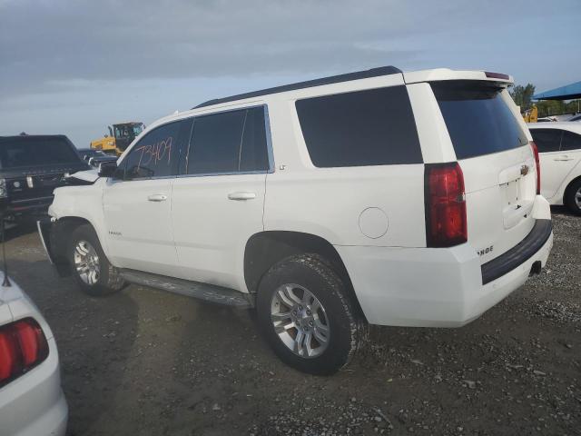 1GNSCBKC0HR130474 - 2017 CHEVROLET TAHOE C1500 LT WHITE photo 2