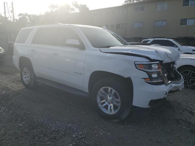 1GNSCBKC0HR130474 - 2017 CHEVROLET TAHOE C1500 LT WHITE photo 4