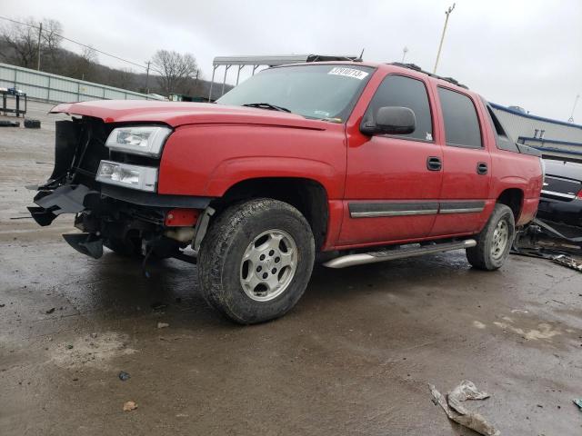 3GNEC12Z05G291611 - 2005 CHEVROLET AVALANCHE C1500 RED photo 1