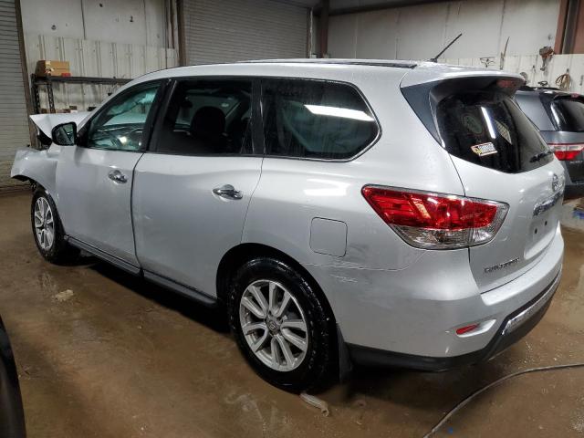 5N1AR2MN1EC704186 - 2014 NISSAN PATHFINDER S SILVER photo 2