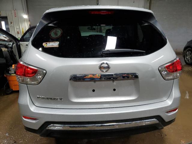 5N1AR2MN1EC704186 - 2014 NISSAN PATHFINDER S SILVER photo 6