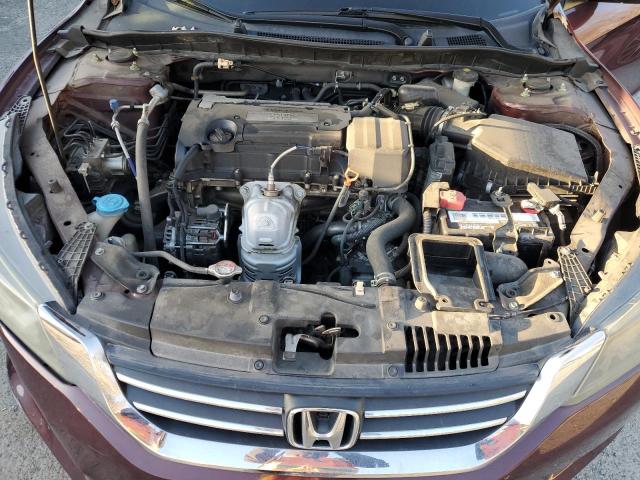 1HGCR2F33EA256569 - 2014 HONDA ACCORD LX BURGUNDY photo 11