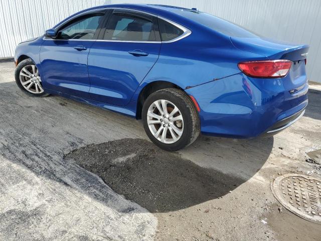 1C3CCCAB6FN637321 - 2015 CHRYSLER 200 LIMITED BLUE photo 2