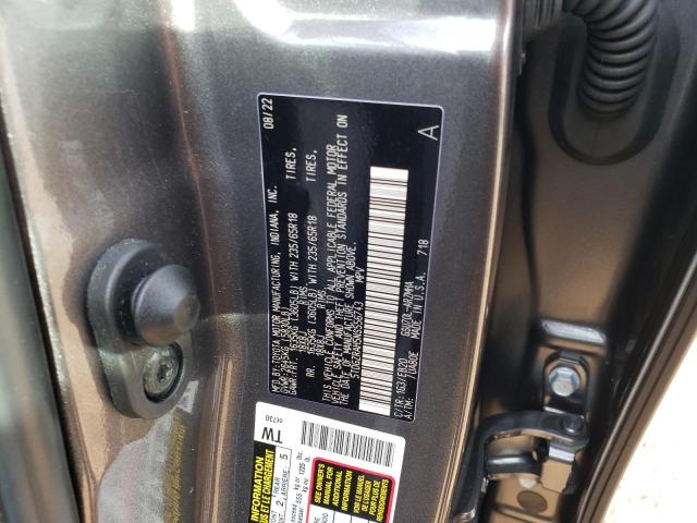 5TDGZRAH5NS556743 - 2022 TOYOTA HIGHLANDER XLE Boz foto 13