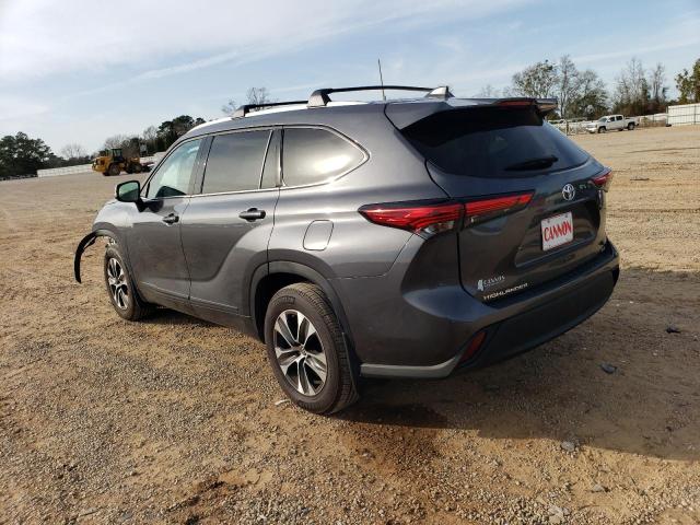 5TDGZRAH5NS556743 - 2022 TOYOTA HIGHLANDER XLE Boz foto 2